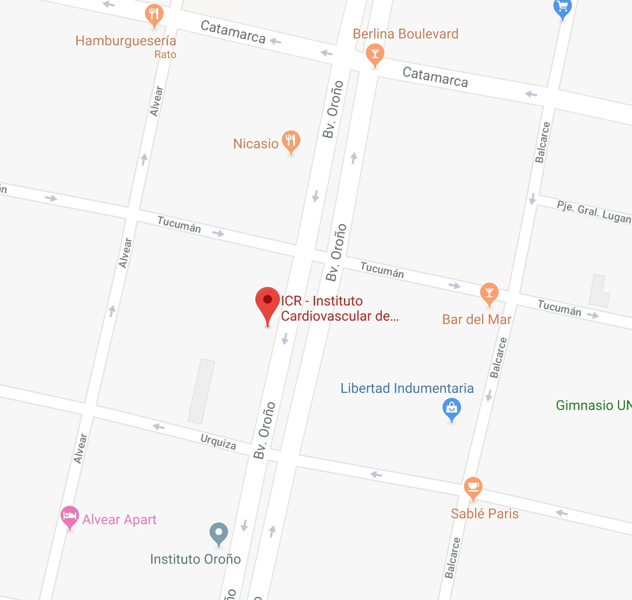 Cómo llegar al Instituto Cardiológico Nacional